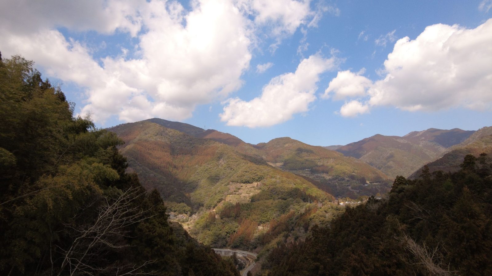 土佐山の風景